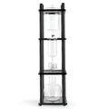 Yama Glass Cold Brew Tower – Black Straight Frame – 25 Cup (100 oz)