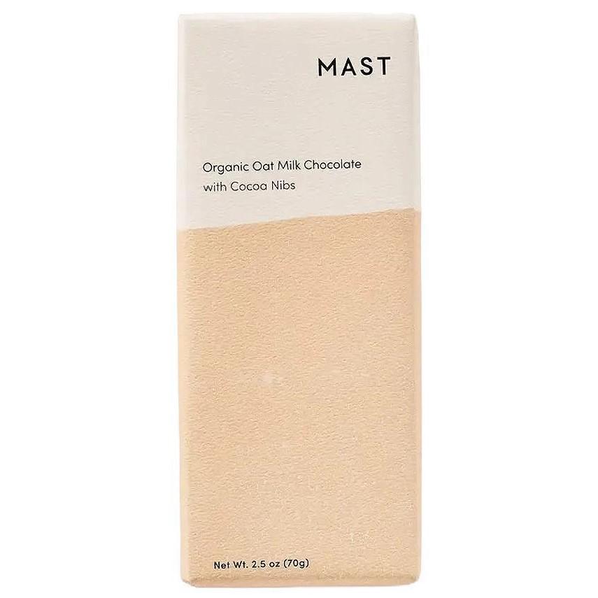 Mast organic oat milk chocolate with cocoa nibs