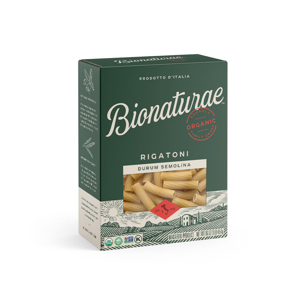 Organic Durum Semolina Rigatoni
