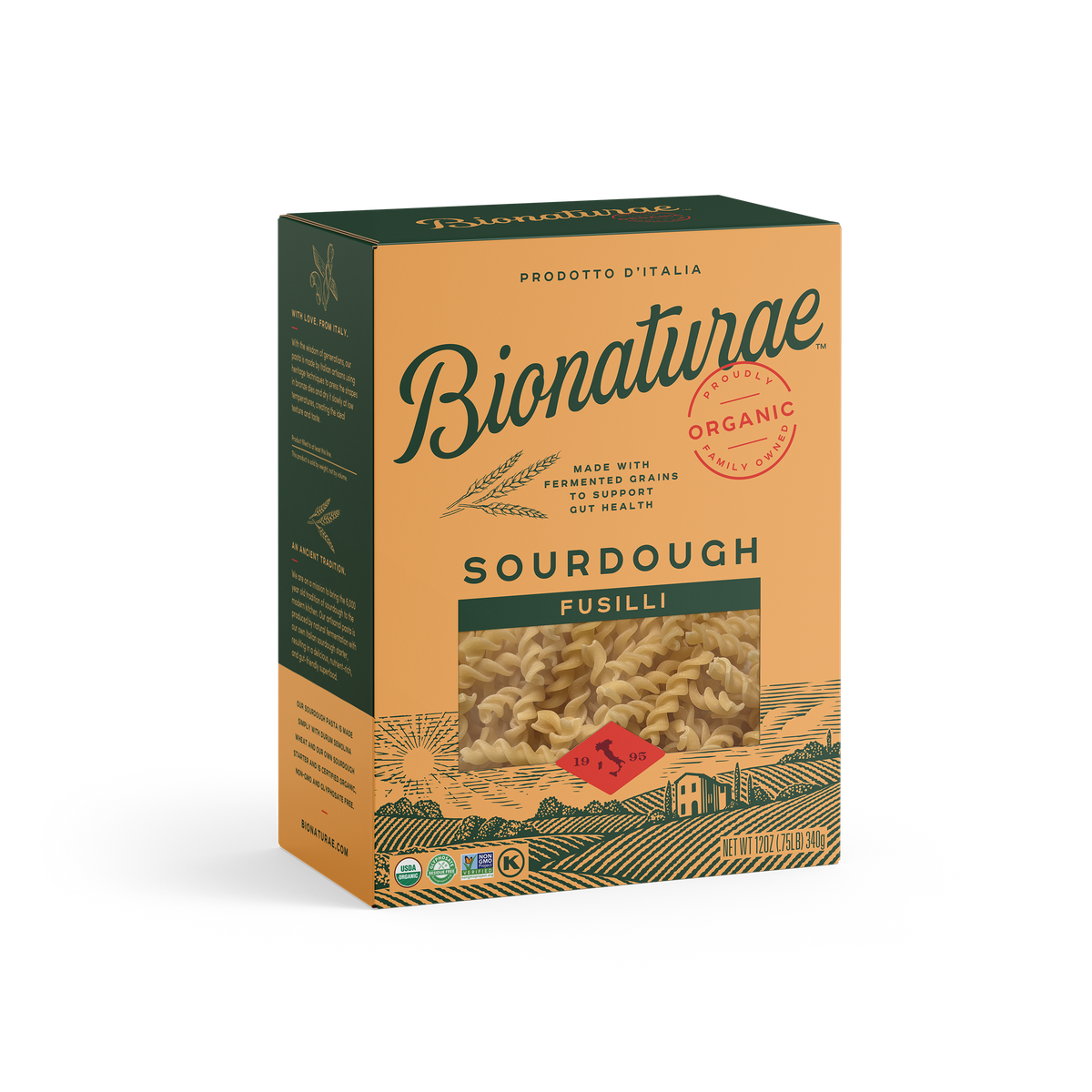 Organic Sourdough Fusilli