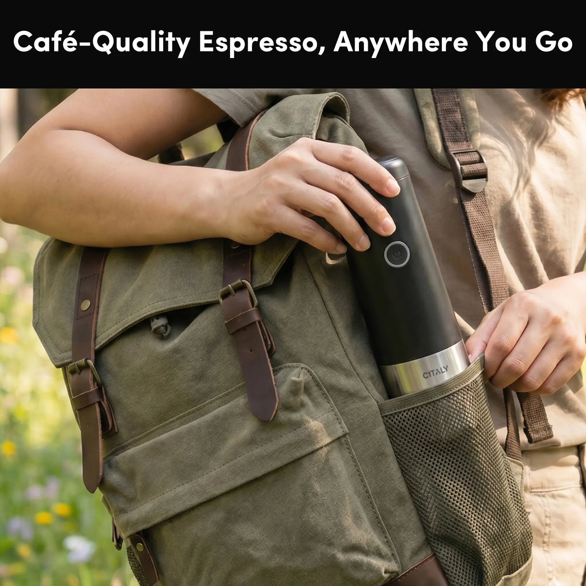 Citaly GO-1 portable self-heating espresso machine, view 3