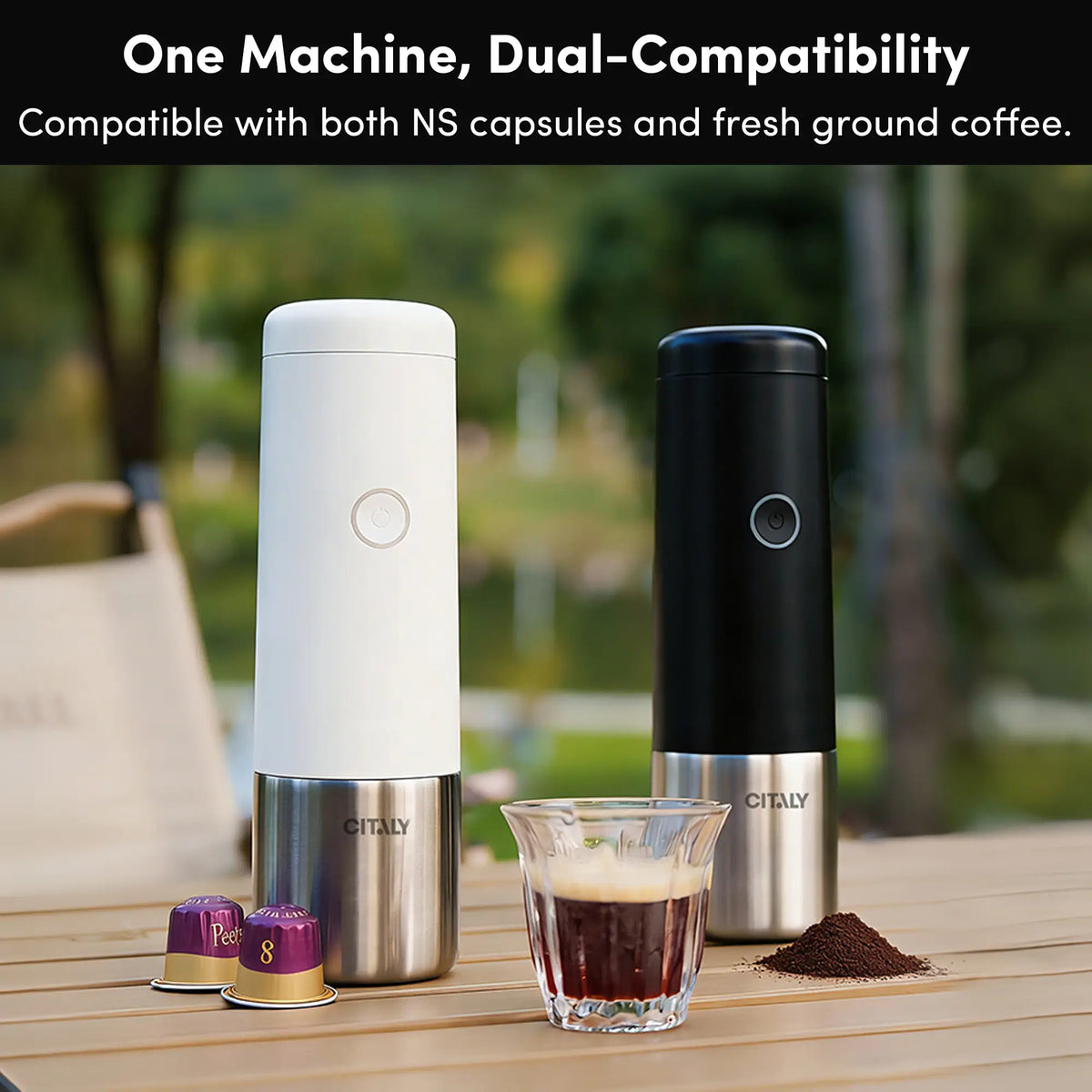 Citaly GO-1 portable self-heating espresso machine, view 8