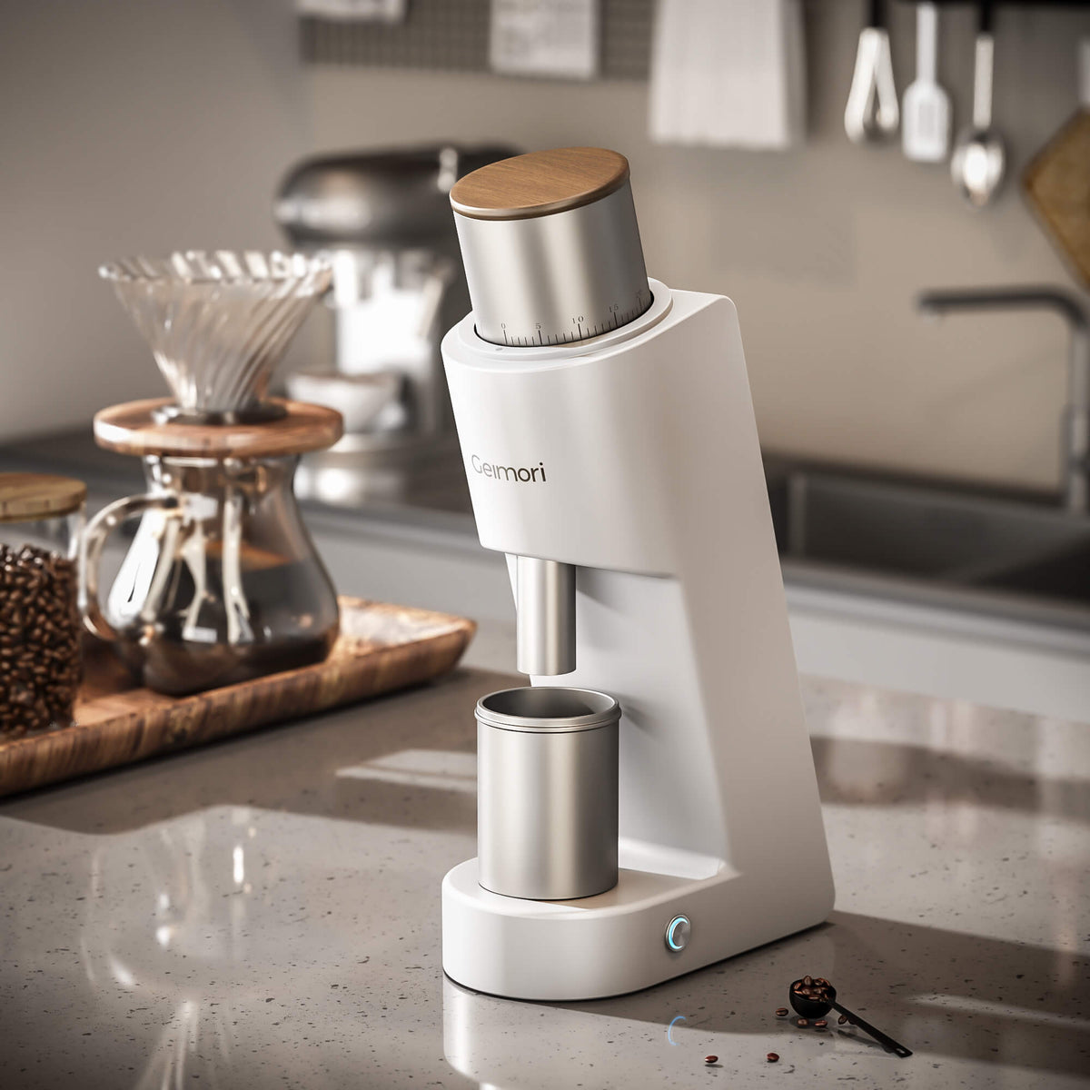 Geimori GU38 compact single-dose coffee grinder, view 16