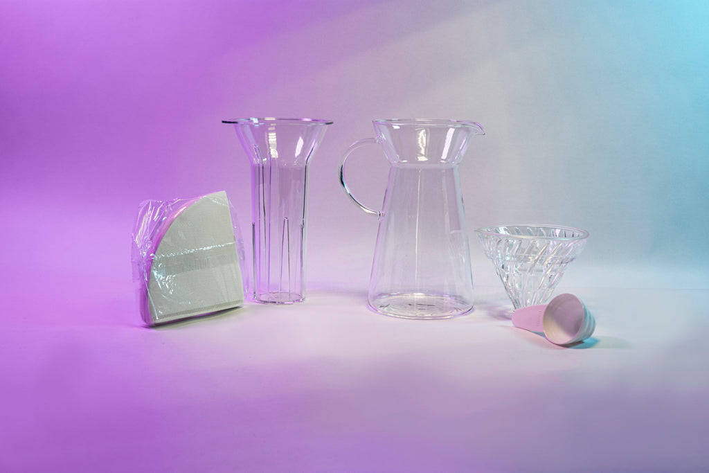 V60 Hot and Iced Glass Coffee Maker