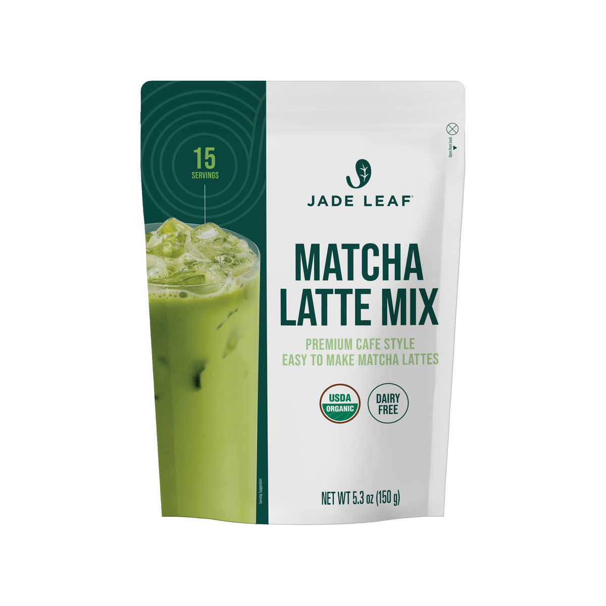 Organic Cafe Style Sweetened Matcha Latte Mix - Original