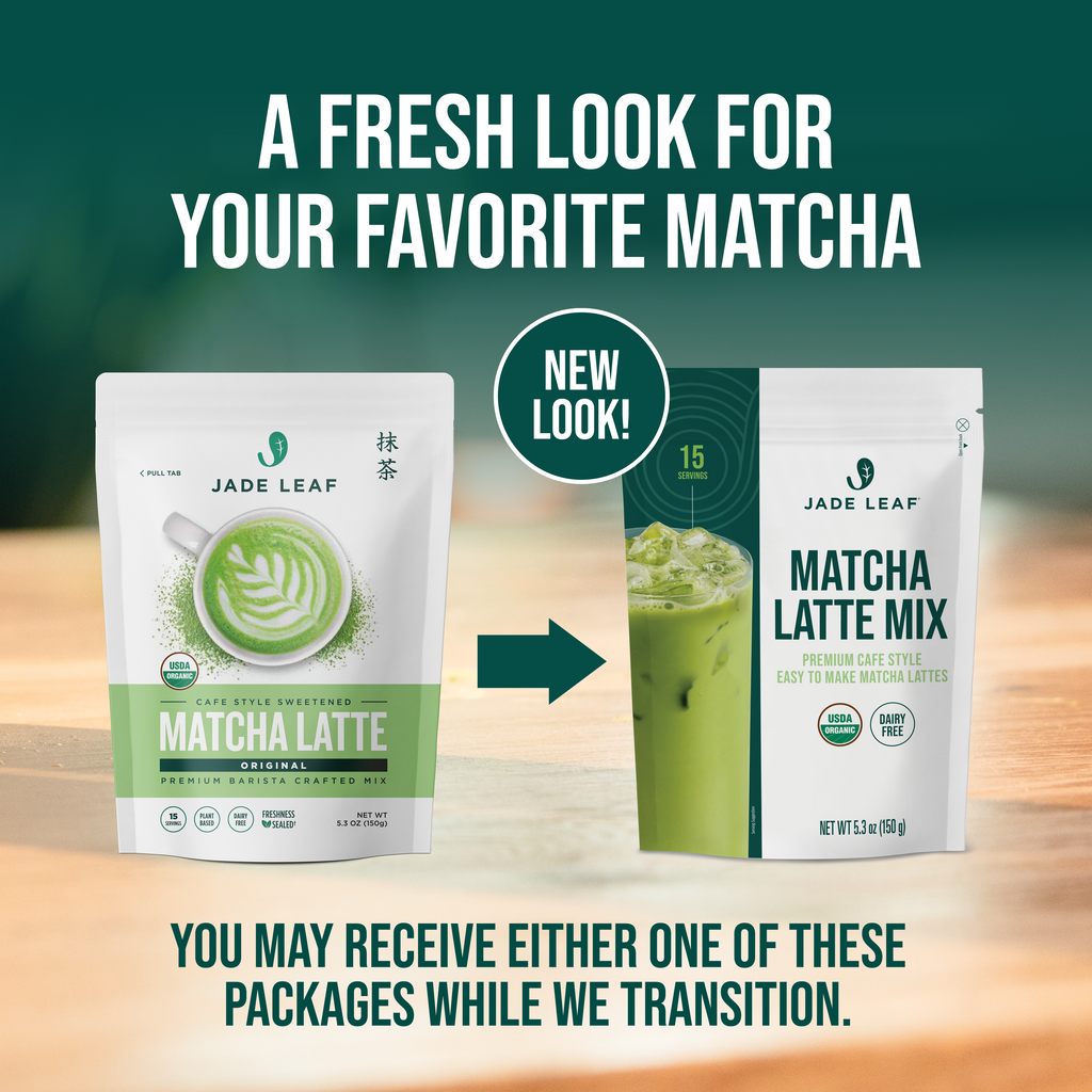 Organic Cafe Style Sweetened Matcha Latte Mix - Original