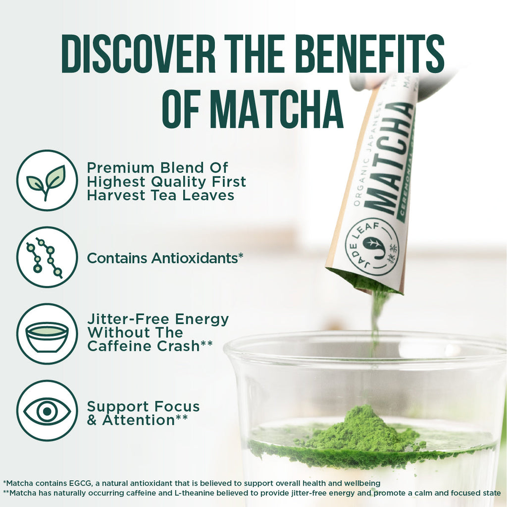 Organic Ceremonial Matcha Stick Packs