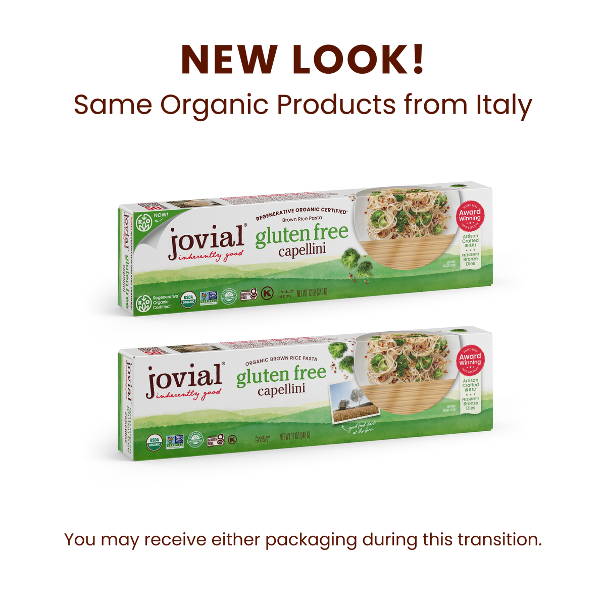 Organic Gluten Free Brown Rice Capellini