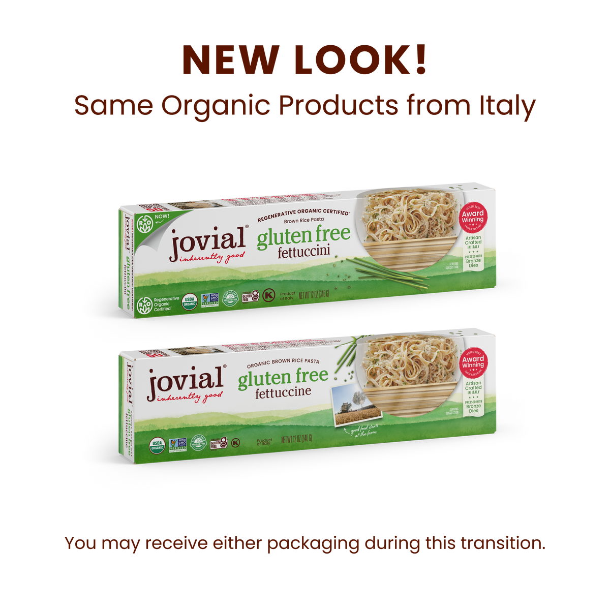 Organic Gluten Free Brown Rice Fettuccine