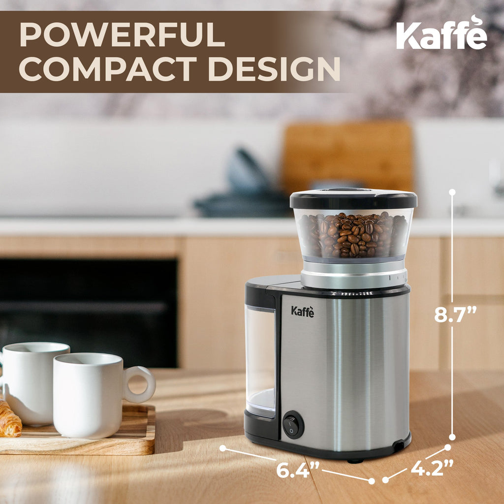Kaffe KF8022 electric burr coffee grinder, view 7