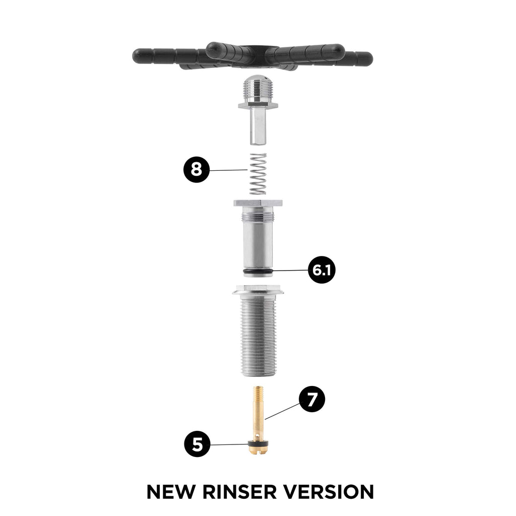 Barista Basics Complete Rinser Maintenance Kit, Countertop and Drop-In Rinsers
