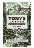 12 oz bag of Tony's Coffee Upland, organic medium roast