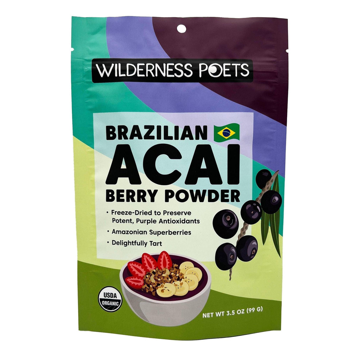 Wilderness Poets organic Brazilian acai berry powder