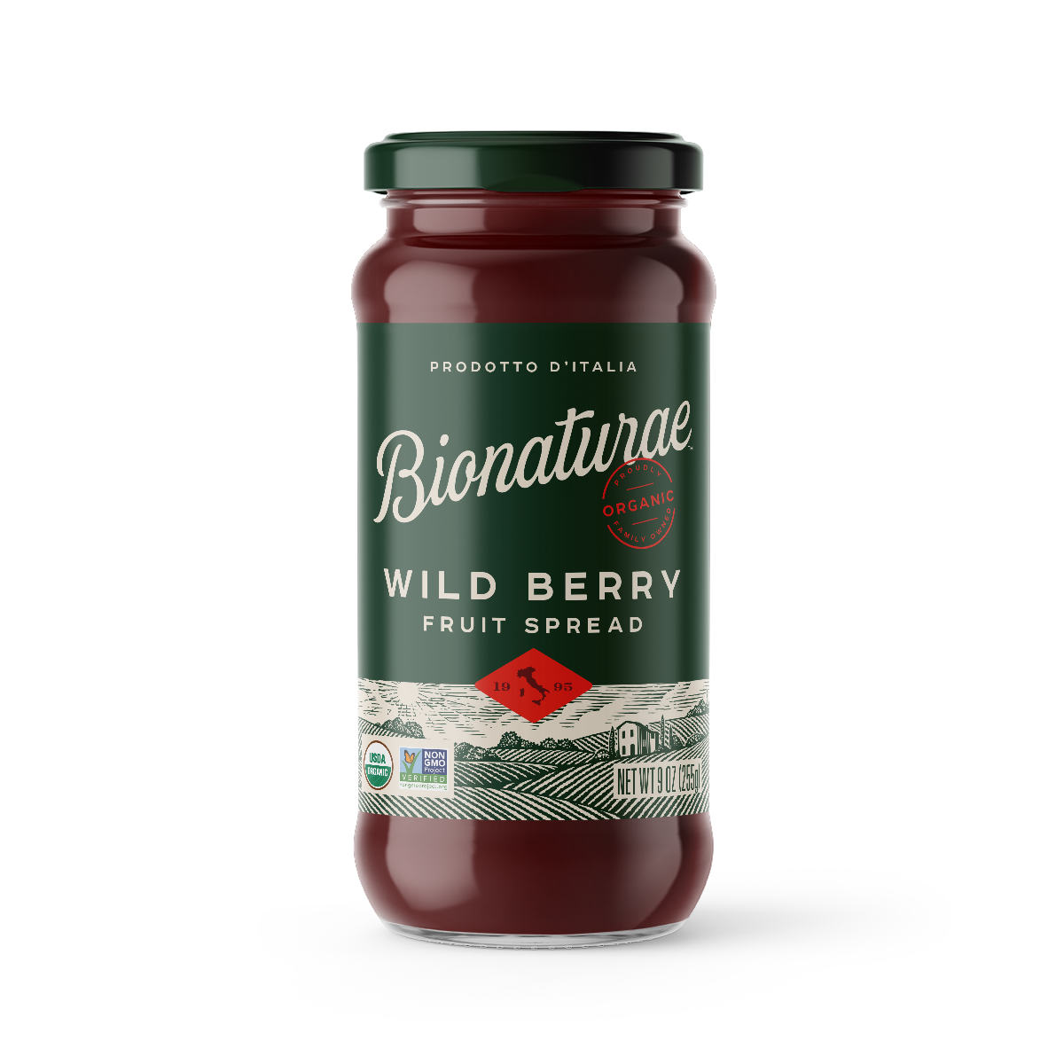 Organic Fruit Spread Wild Berry