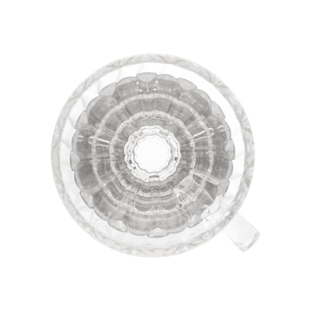 Yama Glass Cone Coffee Dripper - Stainless Steel