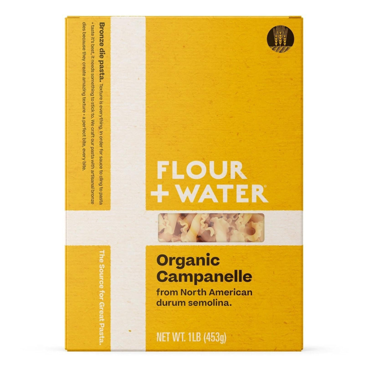 Flour + Water organic campanelle pasta