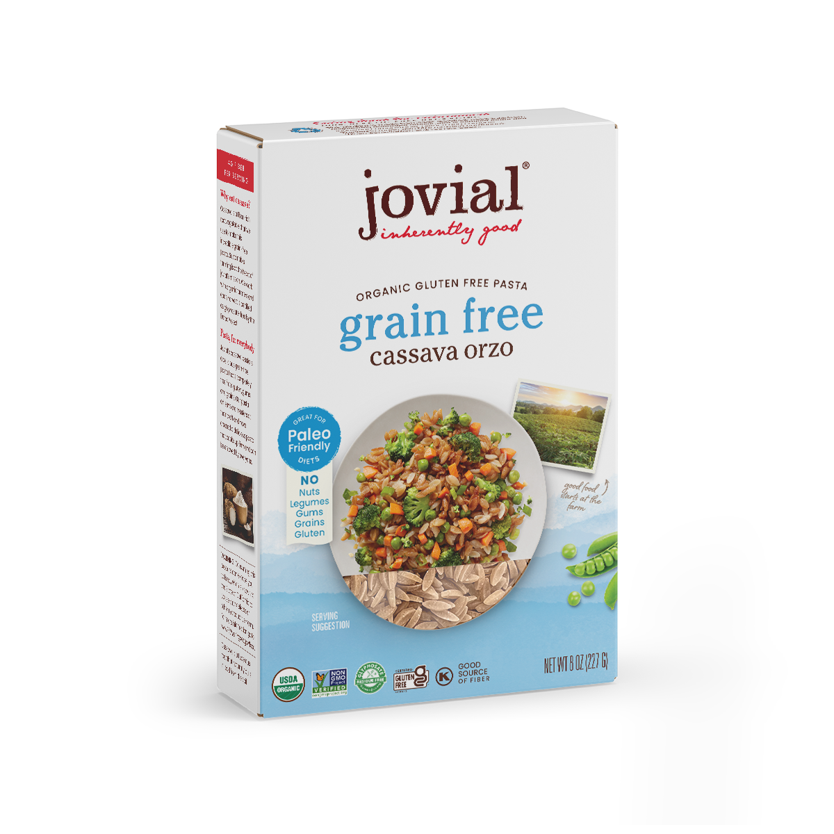 Organic Grain Free Cassava Orzo