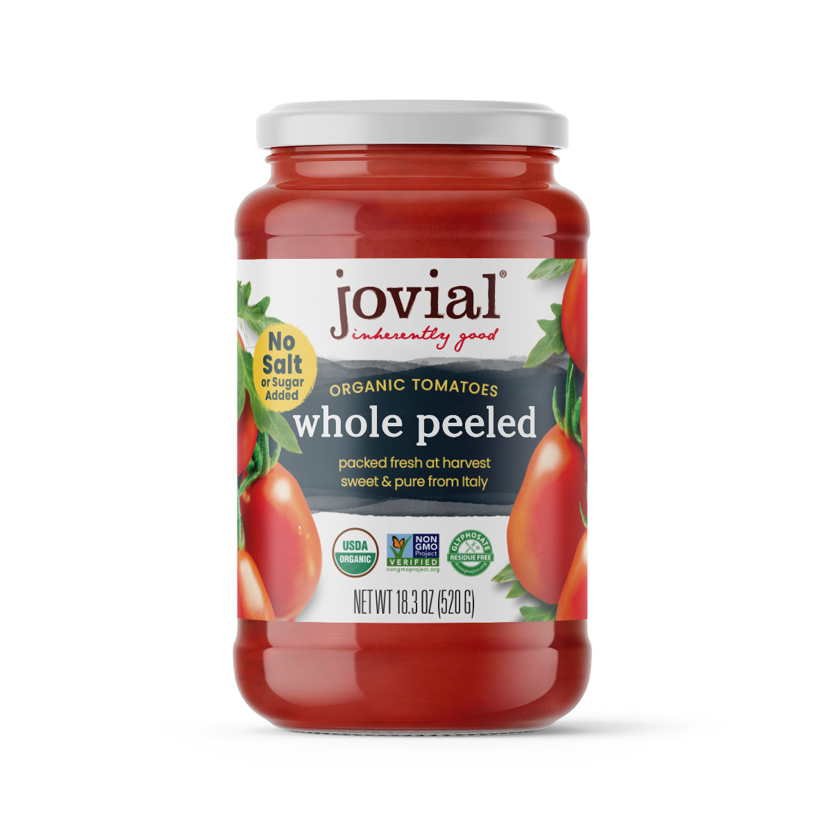 Organic Italian Whole Peeled Tomatoes