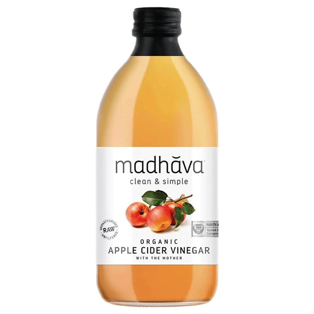 Madhava raw organic apple cider vinegar