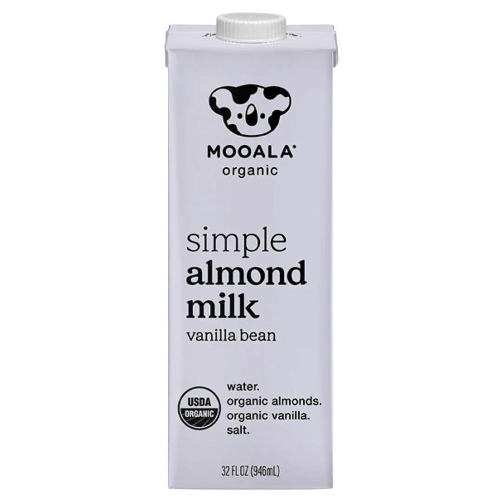 Mooala Simple almond milk with vanilla bean, 32 oz