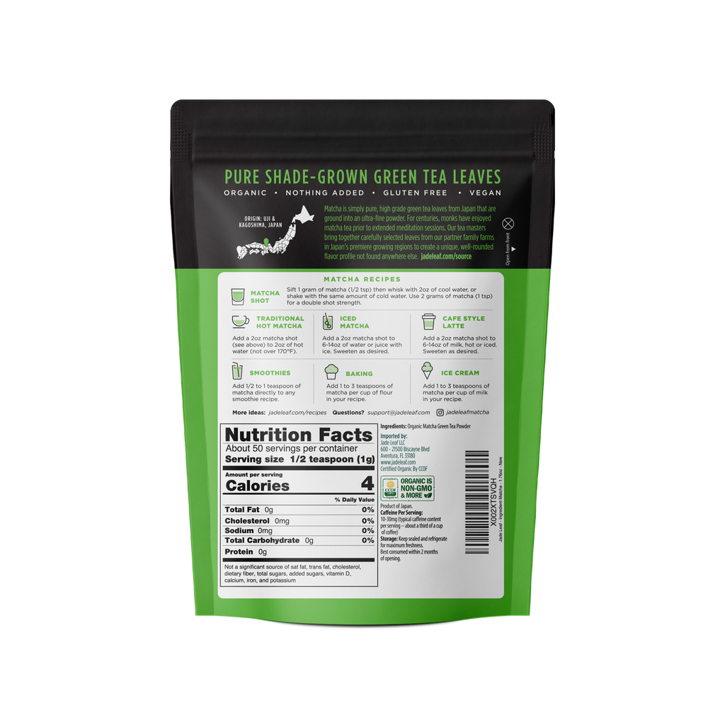 Organic Ingredient Matcha