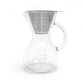 Yama Glass Coffee Drip Pot w/ Glass Handle & Filter Cone - 30oz